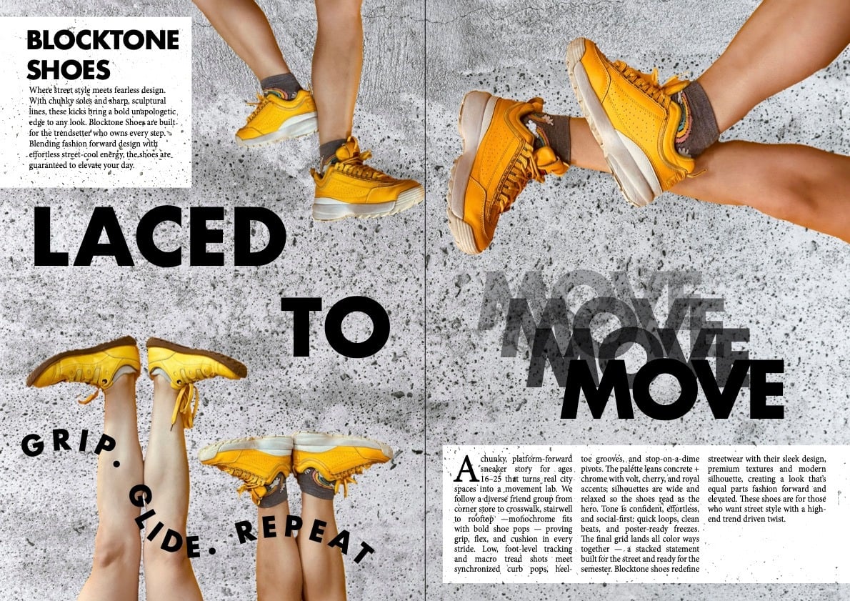 Blocktone — Laced to Move spread, image 3 of 8