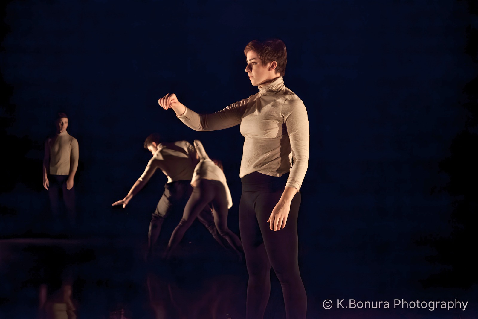 The Abstract Language of Love — dancers in warm light