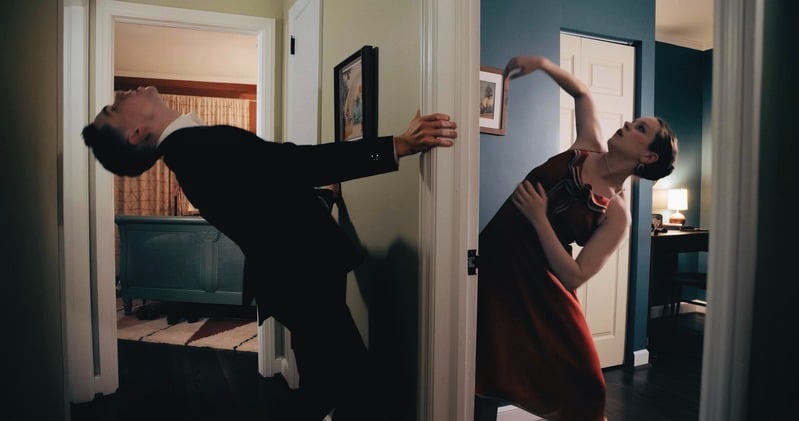Dwelling — two dancers in a doorway