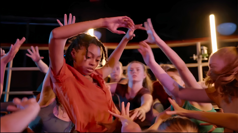 Next — young dancers in motion