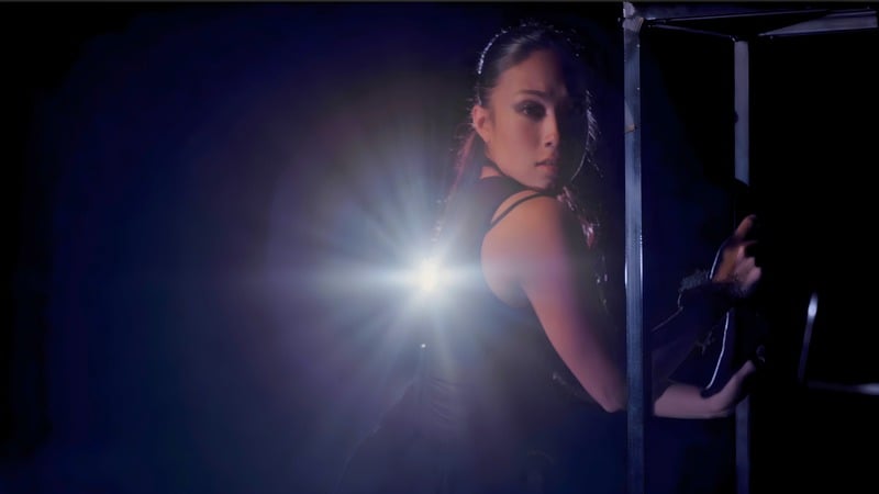Wanna — dancer caught in a lens flare