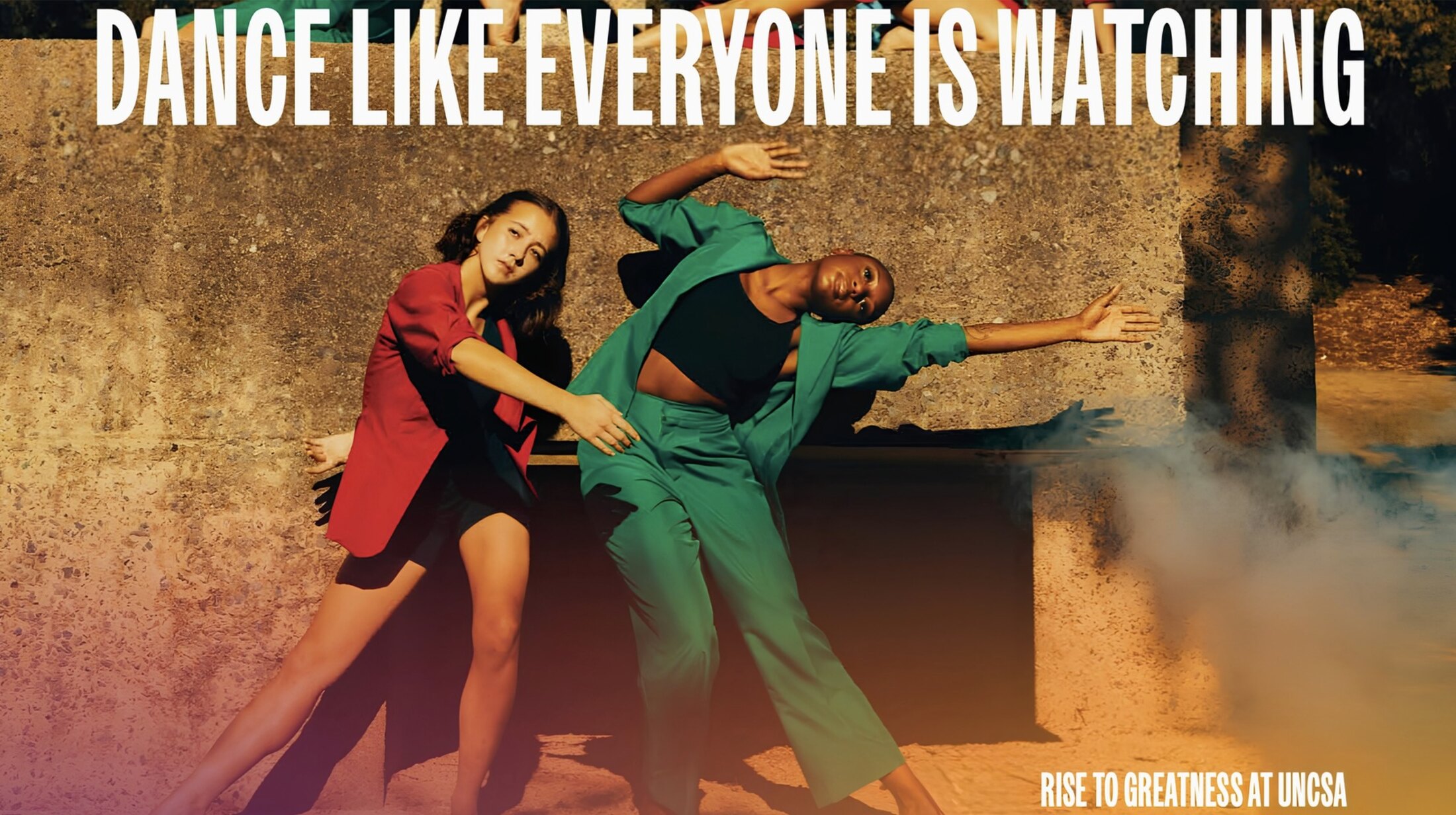 Rise to Greatness — Dance Like Everyone Is Watching, two dancers in red and green, image 7 of 7